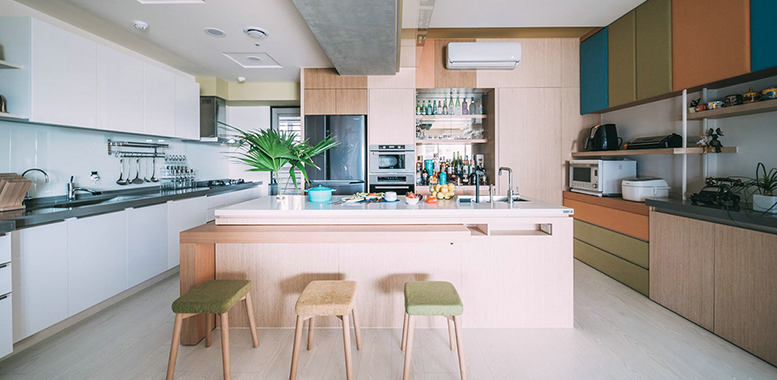 别墅厨房装修设计小技巧，让你的厨房好用又好看！