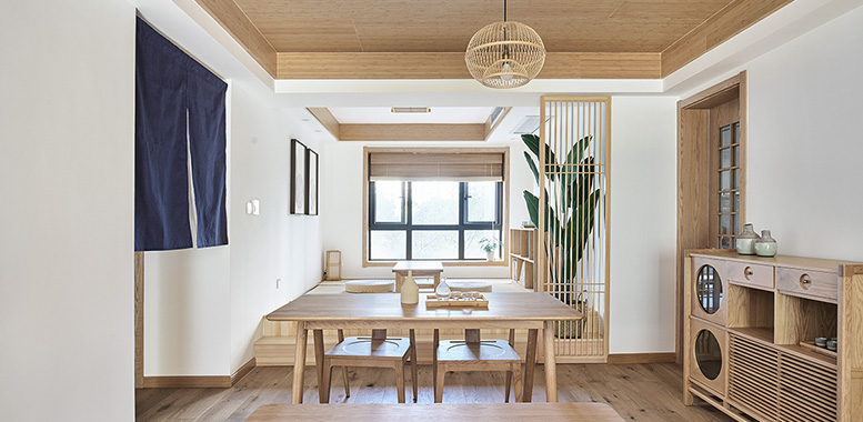 质朴自然的原木色别墅软装设计，给你明朗可爱的家