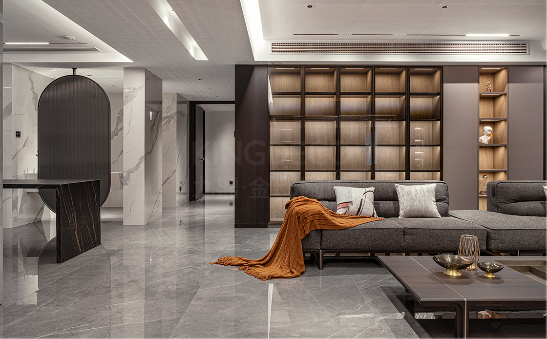 别墅空间设计：客厅结构布局与沙发背景墙的关联